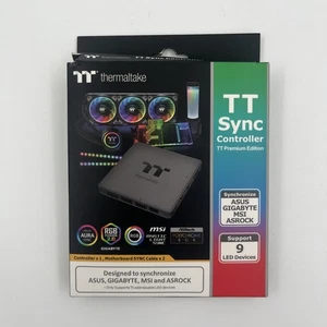 New Open Box Thermaltake TT Premium LED Sync Controller CL-O015-PL00BL - Picture 1 of 2