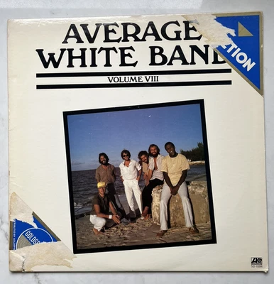 AVERAGE WHITE BAND - VOLUME VIII LP - COMPILATION - SD 19266 - ATLANTIC 1980. - Image 1 of 4