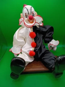 Vintage Porzellan Clown Größe 16" Kollektion Design Kardinal - Bild 1 von 7