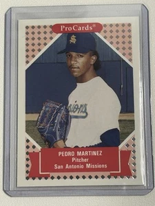 1991 ProCards Tomorrow's Heroes - Pedro Martinez #244 (RC) - Bild 1 von 2