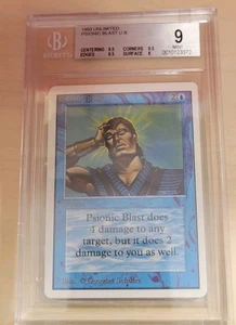 Mtg PSIONIC BLAST BGS 9 Unlimited -Argo- - Picture 1 of 2