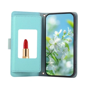 For Samsung S22 Plus Case Leather PU Cover With Wallet Stand And Crossbody Strap - Picture 1 of 82