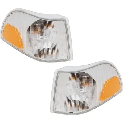 Side Marker Corner Parking Turn Signal Light Lamp Pair Set for Volvo C70 S70 V70 - Image 1 of 4