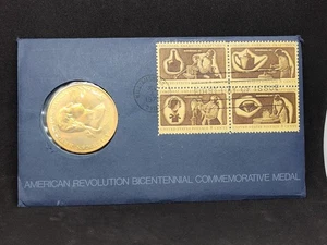 1972 FDC Bicentennial George Washington Coin - Picture 1 of 3