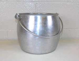 Vintage Vollrath kommerzieller Aluminium Eimer Topf Eimer 2g Quecksilberkopf LEICHTGEWICHT - Bild 1 von 17