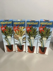 4 New Aquaplant Plant Humidifier - Holds 4 Weeks Of Water New In Box - Picture 1 of 7