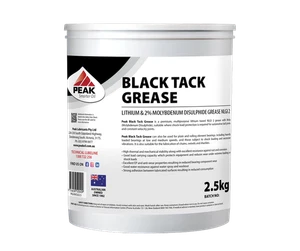 PEAK BLACK TACK EP2 GREASE 2.5kg PKGXMOL02.5 - Picture 1 of 3