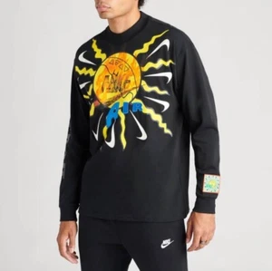 Vintage Nike Air Sunshine Graphic Long Sleeve Shirt Style DC2721-010 Throwback - Picture 1 of 5