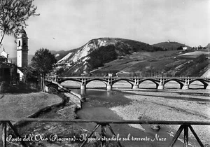 A2153) PONTE DELL'OLIO PIACENZA IL PONTE STRADALE SUL TORRENTE NURE. - Picture 1 of 2