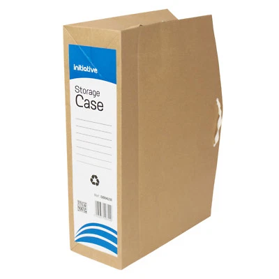 INITIATIVE Foolscap Manilla Paper Document Filing Paper Work Office Archive Storage Cases