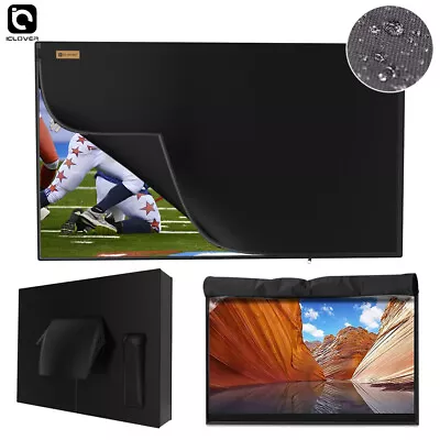 Heavy Duty Outdoor TV Cover 30"-65" Waterproof Weatherproof Television Protector - Image 1 of 4