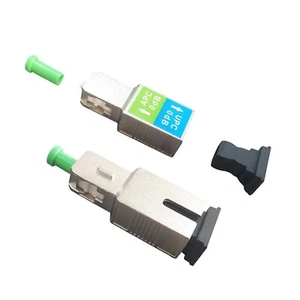 SC/APC Male to SC/UPC Female Adapter Fiber Optic Coupler Converter Connector g - Photo 1/14