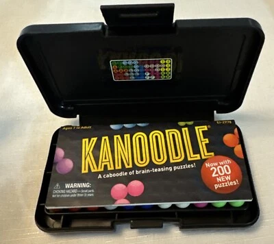Kanoodle 3D Brain Teaser Puzzle Game, Featuring 200 Challenges, Gift for Ages 7+ - Image 1 of 3