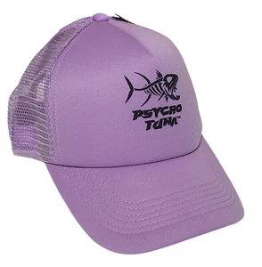 Sombrero de malla Psycho Tuna Trucker Snapback lavanda y negro adulto talla única nuevo con etiquetas  - Imagen 1 de 9