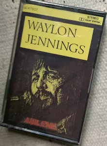 WAYLON JENNINGS-Abilene Cassette - Picture 1 of 2