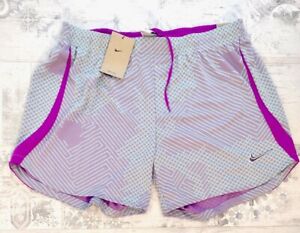 New NIKE Womens Strike Shorts Soccer Shorts Dri FIT Purple Green XS S M L XL