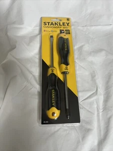 New Stanley Cushion-Grip 2 PCS Screwdriver Set 65-243 - Picture 1 of 4