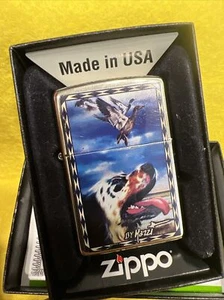 RARE Zippo 2006 Mazzi Dog and Mallard Ducks - Picture 1 of 7