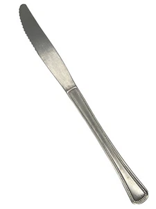 Oneida NEEDLEPOINT Beaded Artistry 8” Dinner Knife Stainless Rogers Replacement - Picture 1 of 10