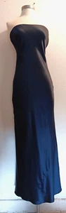 Reformation mitternachtsblaues trägerloses Seidenkleid Gr. XS - Bild 1 von 6
