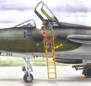 Escalera Plus Modelo 1/48 para F-105B / F-105D Thunderchief US Jet Guerra Fría AL4039 - Imagen 1 de 1