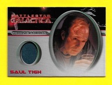 2007 Battlestar Galactica Season 2 Costume Card CC28 Colonel Saul Tigh "XO"