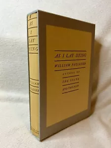 William Faulkner AS I LAY DYING The First Edition Library - FEL 1st Edition BB1 - Picture 1 of 5