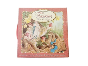 FAIRIES Book and Floor Puzzle by Shirley Barber Board book Complete 2002 - Foto 1 di 3