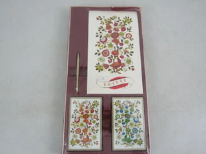Vintage Nu-Vue Bridge Spielkarten Geschenkpackung - 2 Decks - Score Pad - Neu & Versiegelt - Bild 1 von 10