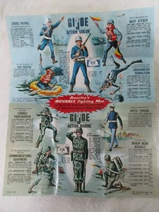 GI Joe 1964 Gear Equipment Catalog Manual Action Military 6 Available - Picture 1 of 4