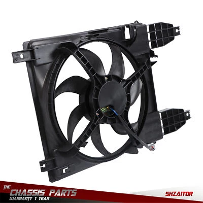 Ventilador de refrigeración del radiador con conjunto de cubierta para Chevrolet Aveo Aveo5 2009-2010 2011 Foto 1 de 4