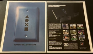 Sony PlayStation 2 Online Broadband - Vintage Print Ad / Poster / Wall Art CLEAN - Picture 1 of 5