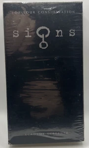 Signs 2002 (For Your Consideration Academy Screener) RARE VHS - Picture 1 of 5