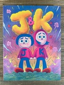 J&K by John Pham Graphic Novel Paperback 2024 Fantagraphics Comic Book Risograph - Picture 1 of 5