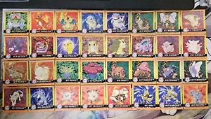 72 X Pokemon TCG ARTBOX 1999 SERIES STICKERS FRESH FROM PACK - Picture 1 of 3