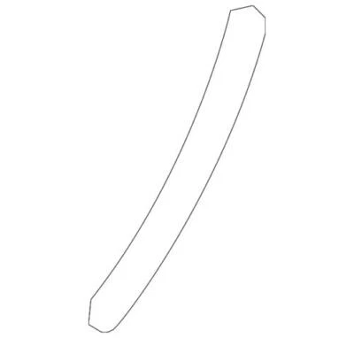 Cubierta de pestillo de asiento trasero original Ford Lincoln Navigator 2005-2014 5L7Z-78624C32-AAA Foto 1 de 2