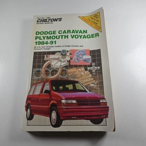 Chilton No. 7482 DODGE CARAVAN PLYMOUTH VOYAGER 1984-91 Service Repair Manual - Bild 1 von 2