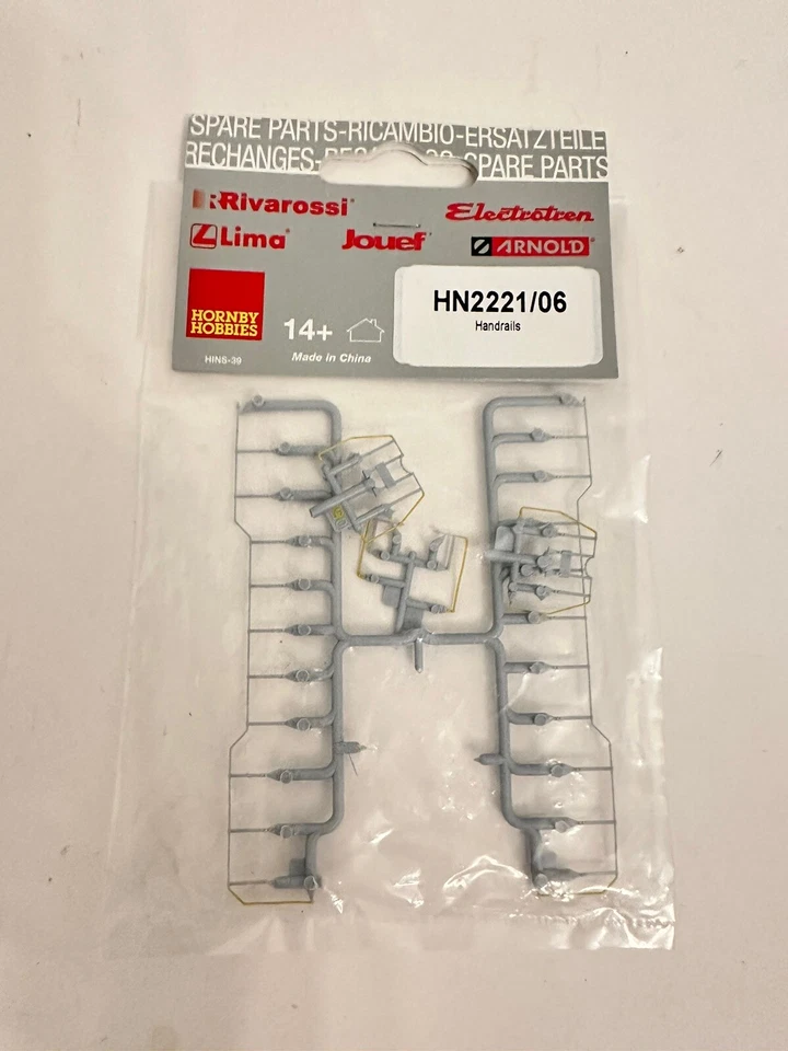 Hornby Hobbies N Scale HN2221/06 Handrails For Diesel Loco Spare parts only - Image 1 of 3