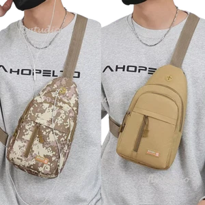 Men Crossbody Should Bags Chest Bag Small Backpack Wallet Phone Holder Travel US - Picture 1 of 21