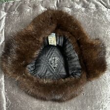 Vintage 50s Women’s Russian POHT Fur Mink Hat