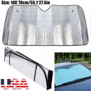 Parabrisas Coche Plegable Ventana Delantera Parasol Cubierta Visera Bloque UV Protector - Imagen 1 de 17