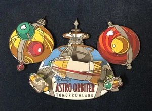 WDW Disney Pin Celebrating Fifty 50 Years Astro Orbiter Jumbo LE 750 Ohr Mütze - Bild 1 von 4