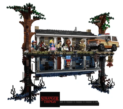 LEGO STRANGER THINGS: Il Sottosopra (75810) PERSONALIZZATO (con tutti i personaggi) - Immagine 1 di 2