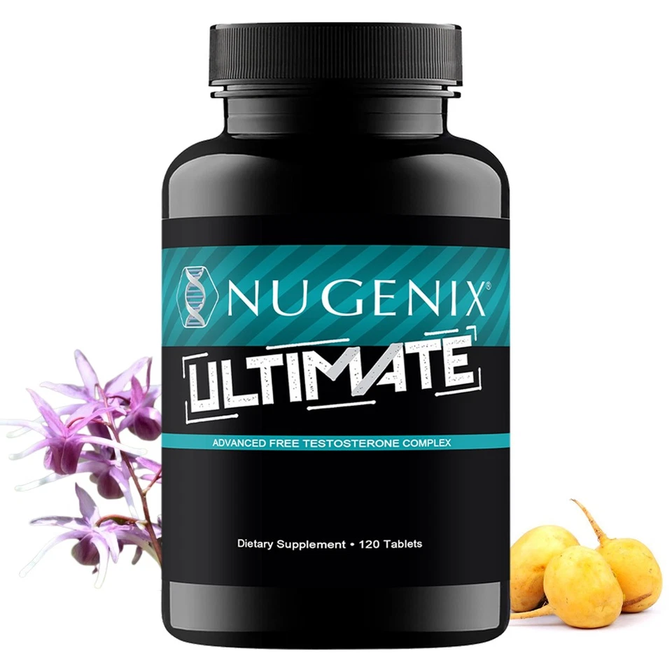 Nugenix Ultimate Testosterone Booster for Men 120 Capsules - Muscle Growth - Image 1 of 4