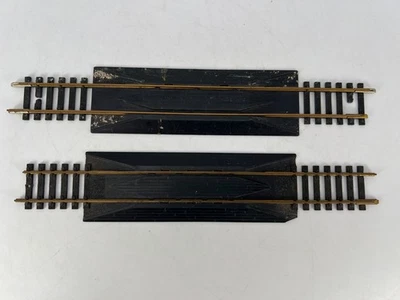 Atlas HO Scale Lot of 2 Rerailer Straight Track Fair Condition - Image 1 of 3