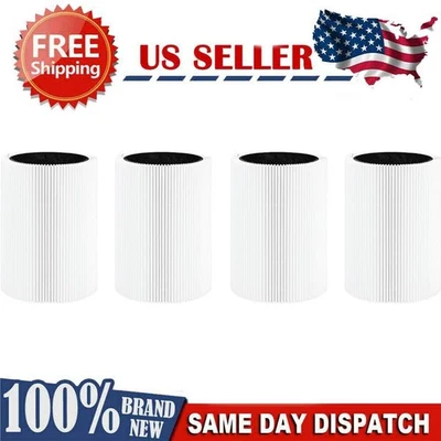 1-4 Pcs Blue Pure 411 Filter Replacement for Blueair Blue Pure Auto Air Purifier - Image 1 of 4
