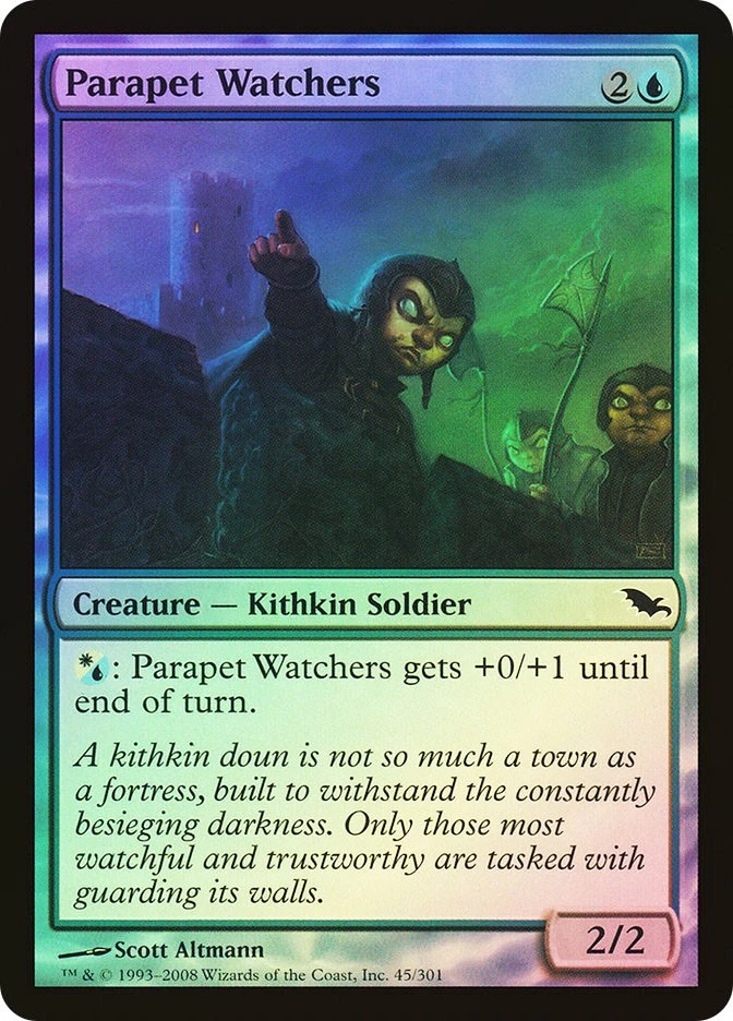 MTG FOIL Parapet Watchers  - Shadowmoor #045 - Image 1 of 1
