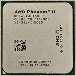 Procesador AMD Phenom II X6 1045T Hexa Core 2,7 - 3,2 GHz, Socket AM3, CPU de 95 W - Imagen 1 de 2
