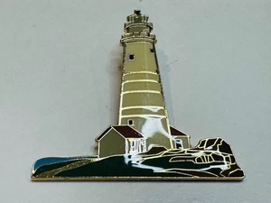 Massachusetts Boston Harbor Light Station Lighthouse Pin Little Brewster Island - Picture 1 of 2
