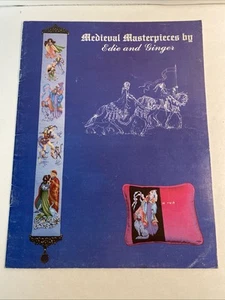 Medieval Masterpieces By Edie and Ginger Counted Cross Stitch/Needlepoint Vtg - Picture 1 of 3